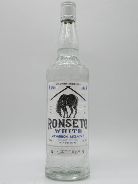 Amazon.co.jp: 馬宿蒸溜所 和三盆ラム ロン セト ホワイト 40度 700ml